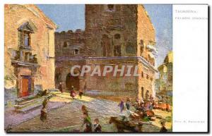 Italia - Italy - Italy - Taormina - Palazzo Cornaia - Old Postcard