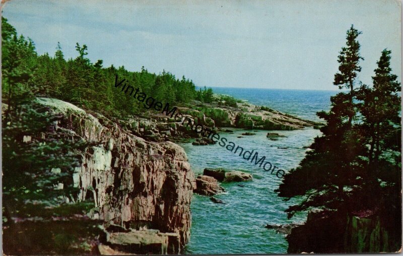 Schoodic Point Acadia National Park Maine Postcard PC271
