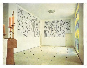 Chapelle du Rosaire de Vence France Artist Henri Matisse Murals 4X6 Postcard