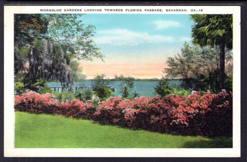 Wormsloe Gardens,Savannah,GA