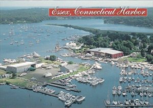 Connecticut Eassex Harbor Aerial View