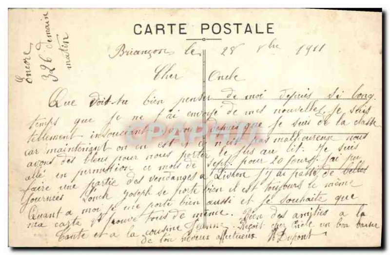 Old Postcard Briancon Triple pregnant Fortifications