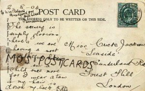 Genealogy Postcard - Jackson - Sunderland Road, Forest Hill, London - Ref 7784A