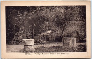 M-77069 Roman remains in the Trémaux park Tipaza Algeria