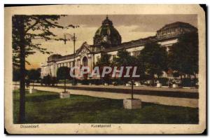 Postcard Old Dusseldorf Kunstpalast