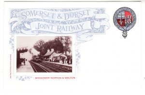 Midsomer Norton & Welton Train, Station Somerset & Dorset Joint Railway