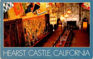 Hearst Castle California CA Refectory San Simeon California CA Postcard UNP VTG