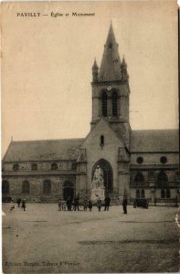 CPA PAVILLY - Église et Monument (105407)