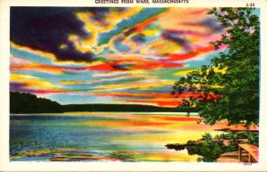 Massachusetts Greetings From Ware