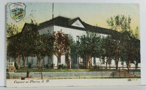 SD Capitol at Pierre, South Dakota 1908 Postcard M14