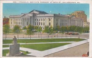 Pennsylvania Philadelphia Franklin Institute Parkway At 20th Street 1937