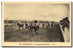Old Postcard Deauville The arrival of the Grand Prix Horse Horse Racing Jockey
