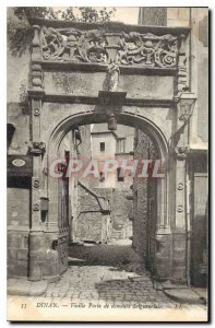 Postcard Old Dinan Old Gate remains Seigneuriale