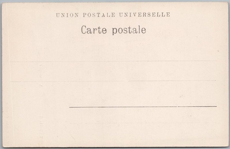 Tangier Morocco A Sweeper V.B. Cumbo Gibraltar Postcard H81