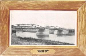 D19/ Marengo Iowa Ia Postcard c1910 Iowa River Bridge