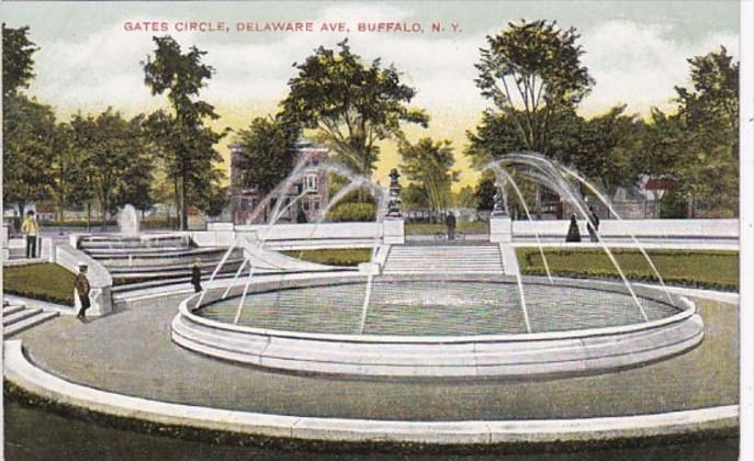 New York Buffalo Gates Circle Delaware Avenue