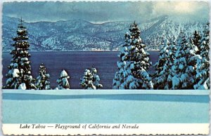 M-101827 Lake Tahoe Playground of California and Nevada USA