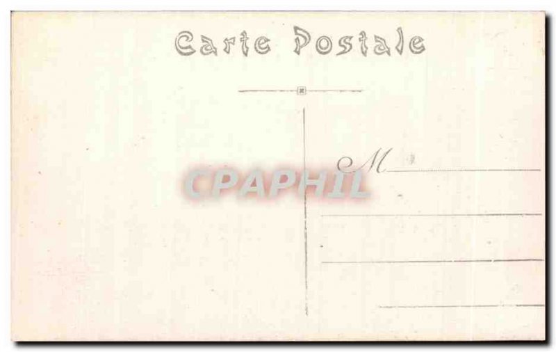 Old Postcard Bourdeau Lake Bourget Le Chateau