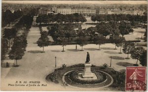 CPA ANGERS place Lorraine et jardin du Mail (979121)