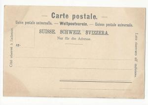 Switzerland Gruss aus Basel Greetings Church View Postcard