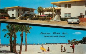 Bankson Motel Apartments Clearwater Beach Florida Swenningsen 1963 20-905