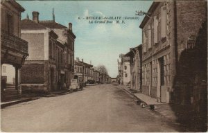 CPA Reignac de BLAYE-La Grand Rue (28467)