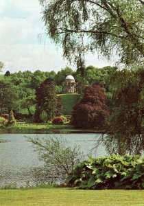 Temple of Apollo,Stourhead Gardens,Wiltshire,England,UK