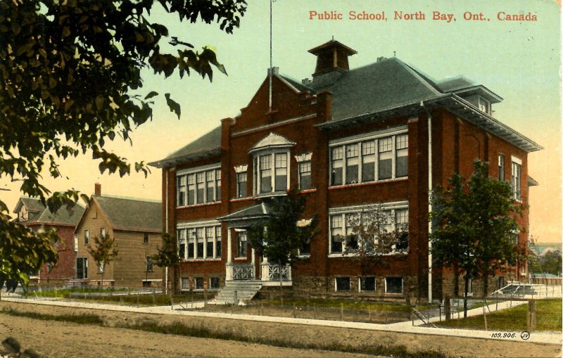 Canada - Ontario, North Bay. Public School
