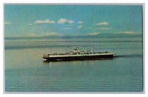 Postcard VT M. V. Valcour Most Scenic Ferry In North America 