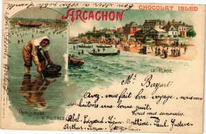 CPA AK ARCACHON - Chocolat ibled (192781)