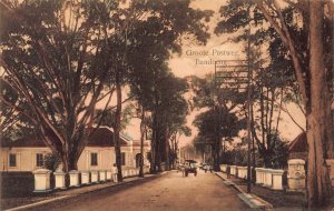 BANDOENG BANDUNG INDONESIA~GROOTE POSTWEG-GREAT POST ROAD~PHOTO POSTCARD