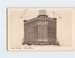 Postcard Hotel St. Paul, Minnesota