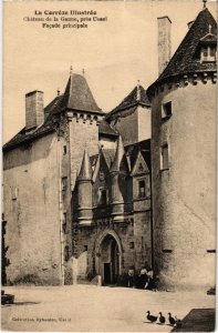 CPA Chateau de la Ganne - pres Ussel - Facade Principale (1039052)