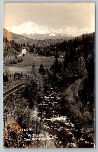 RPPC  Mt. Shasta  California  Real Photo Postcard  c1930