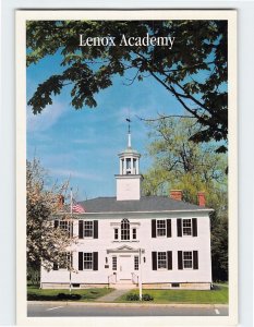 Postcard Lenox Academy, Lenox, Massachusetts