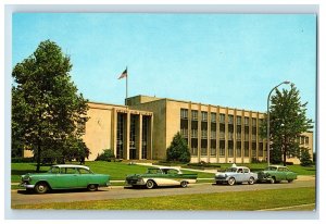 Vintage County City Building Port Huron Michigan Postcard P132E