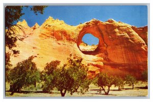 Vintage Postcard AZ Window Rock Arizona