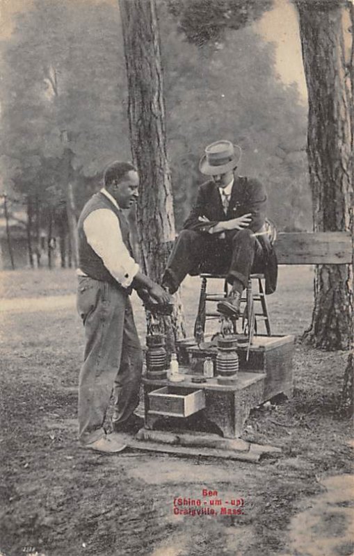 Shoe Shine Craigsville, Massachusetts USA