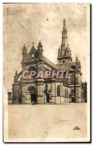 Postcard Old Ste Anne D & # 39Auray Basilica