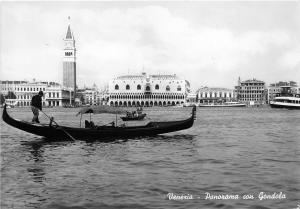 BG3087 venezia panorama con gondola  CPSM 15x9.5cm italy