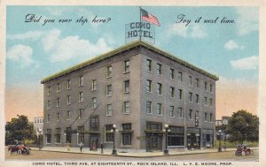 ROCK ISLAND, Illinois, 1910-1920s; Como Hotel