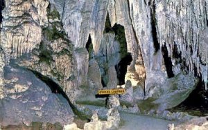 Draperies, Queen's Room in Carlsbad Caverns National Park, New Mexico