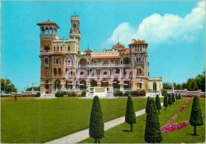 Postcard Modern Alexandria El Montana Palace