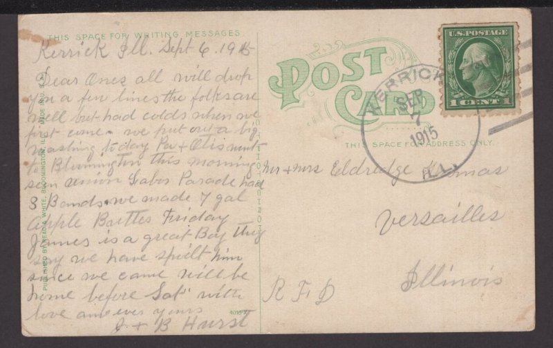 Illinois NORMAL Normal University pm1915 ~ DB