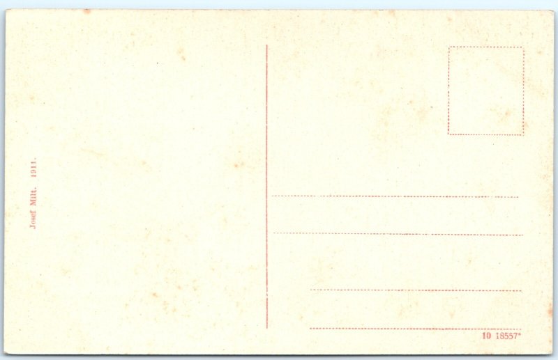 c1910s Plzen, Czech Republic Postcard Panoramic Town River Bridge Churches A368