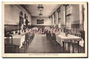 Postcard Old Salem Sanatorium Dining Room