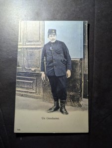 Mint Mexico PPC Postcard Mexican Military Troops A Gendarme Soldier