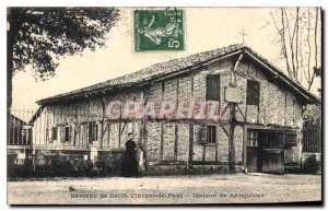 Old Postcard Birthplace of St. Vincent de Paul House Ranquines