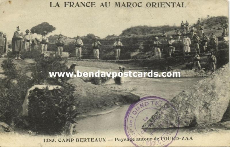 French Troops in Eastern Morocco, Camp Berteaux, Surroundings Ahl Oued Za (1914)