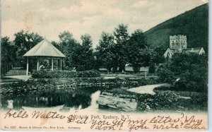 ROXBURY, NY New York   KIRKSIDE  PARK   Gazebo   1906 Card